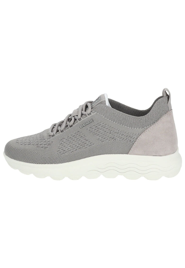 Sneaker Geox Sneaker Veloursleder/Textil Grau