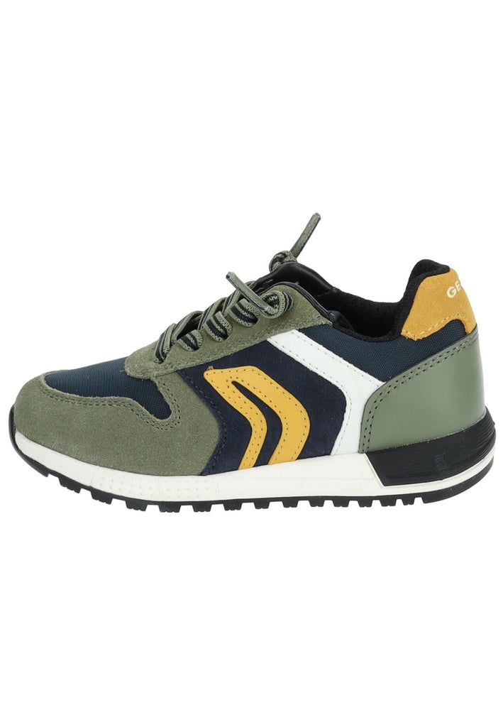 Sneaker Geox Sneaker Veloursleder/Textil Military
