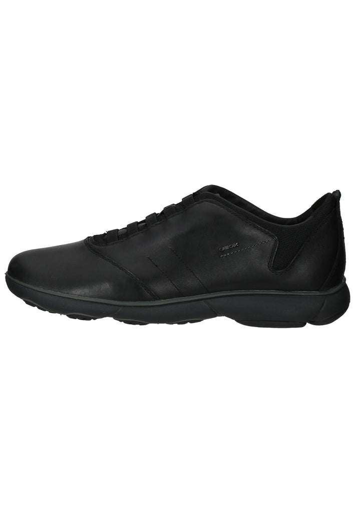 Sneaker Geox Sneaker Veloursleder/Textil Schwarz