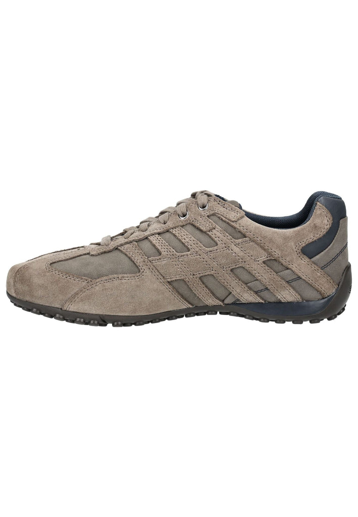 Sneaker Geox Sneaker Veolurs/Textil/Synthetik Braun/Grau