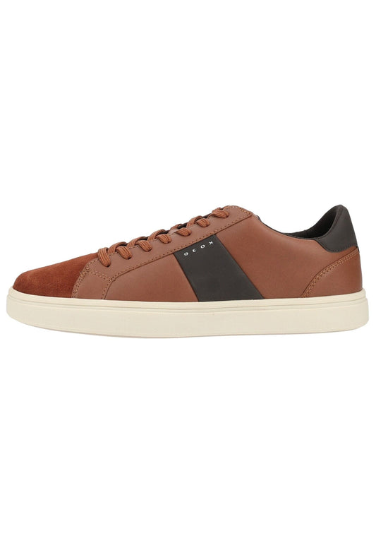 Geox Sneaker Leder Cognac