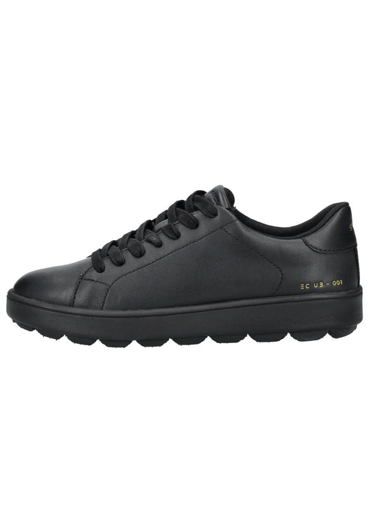 Geox Sneaker Leder Schwarz