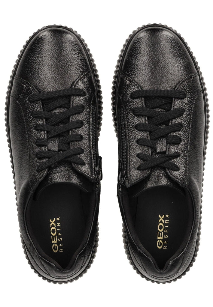 Geox Sneaker Leder Schwarz