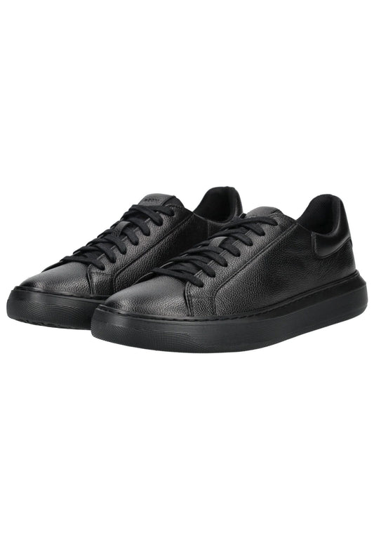 Geox Sneaker Leder Schwarz