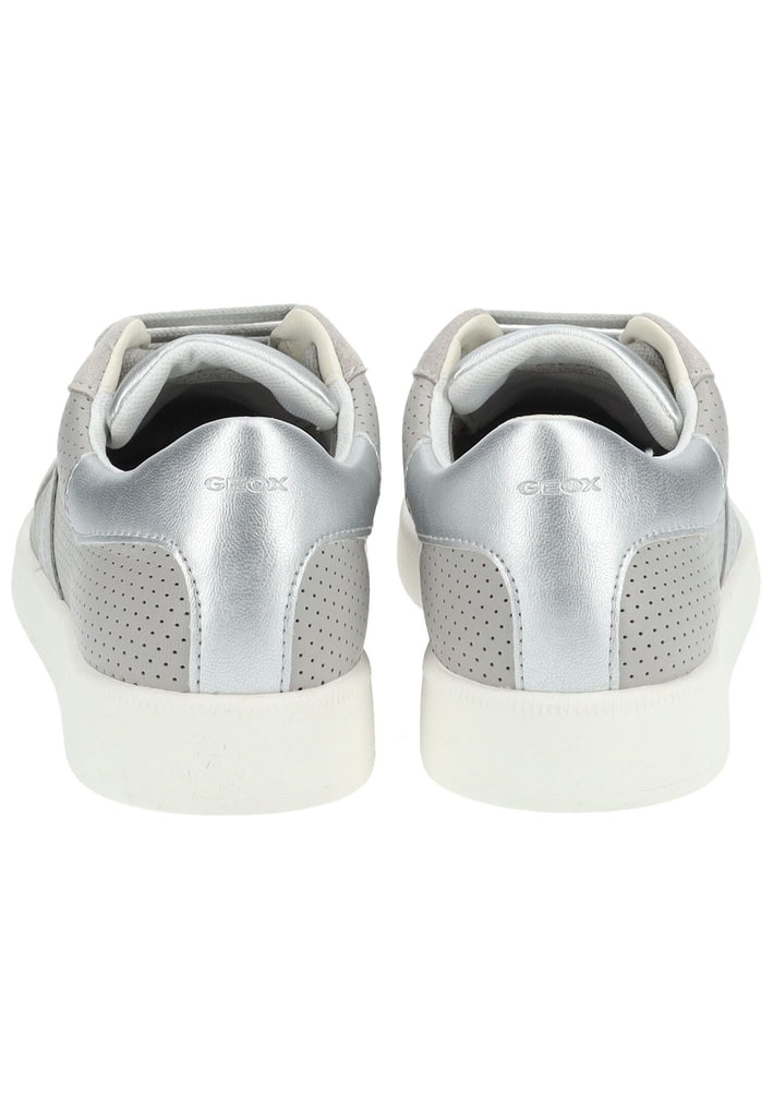 Geox Sneaker Leder/Synthetik Hellgrau