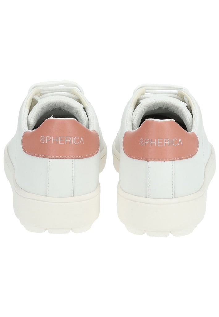 Geox Sneaker Leder/Synthetik Weiß/Rosa