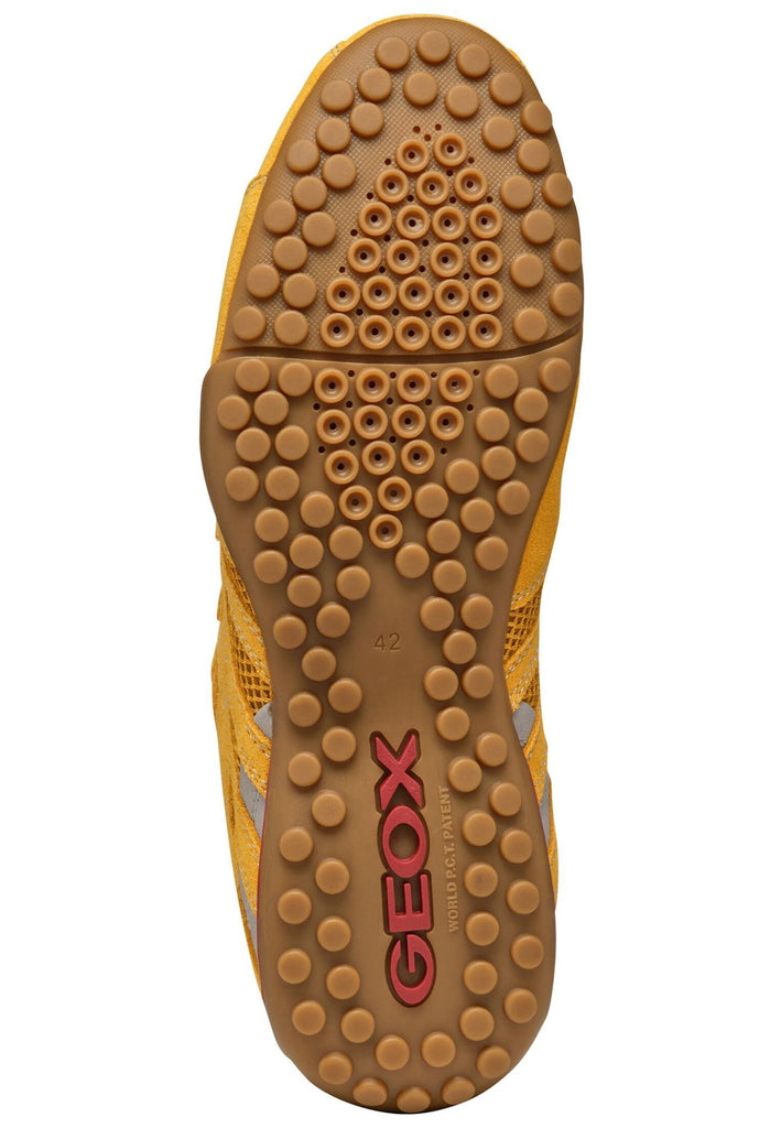 Geox Sneaker Leder/Textil Gelb