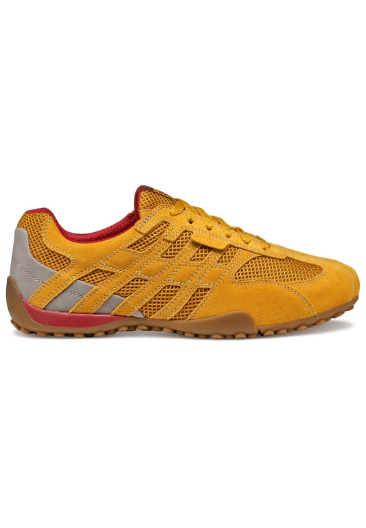 Geox Sneaker Leder/Textil Gelb