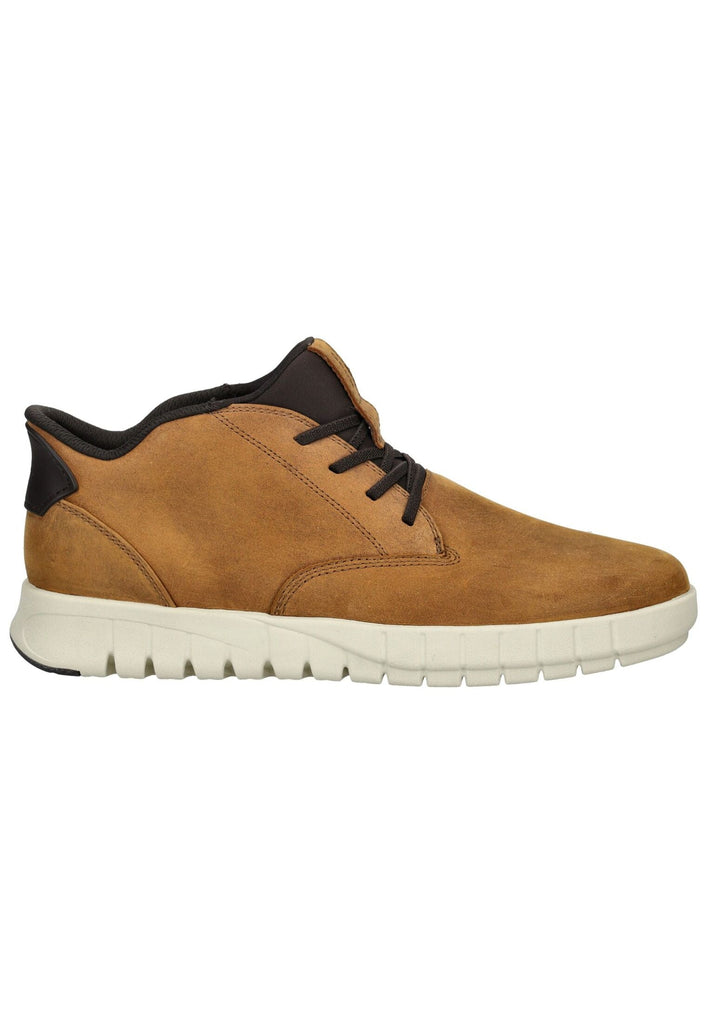 Geox Sneaker Leder/Textil Hellbraun