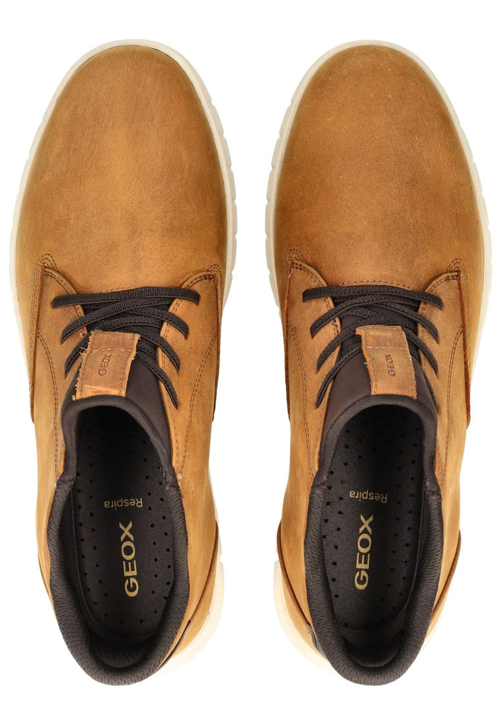 Geox Sneaker Leder/Textil Hellbraun