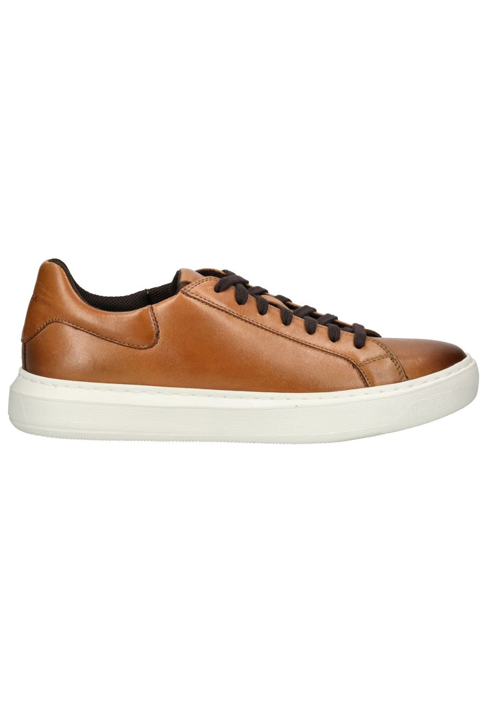 Geox Sneaker Leder/Textil Hellbraun