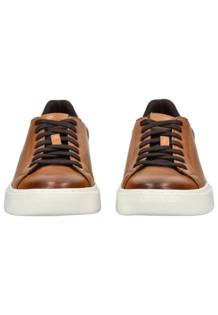 Geox Sneaker Leder/Textil Hellbraun