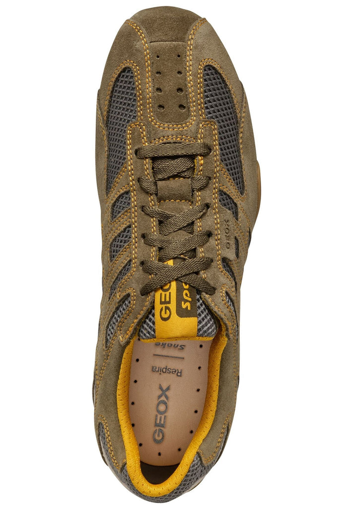 Geox Sneaker Leder/Textil Military