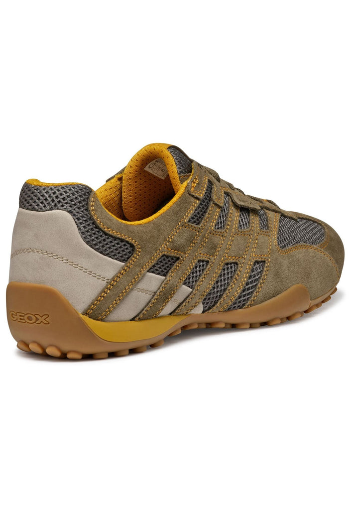 Geox Sneaker Leder/Textil Military
