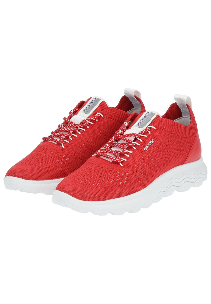 Geox Sneaker Leder/Textil Rot