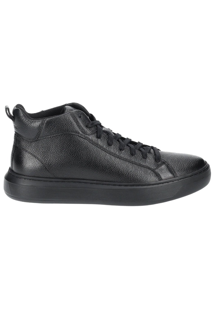Geox Sneaker Leder/Textil Schwarz
