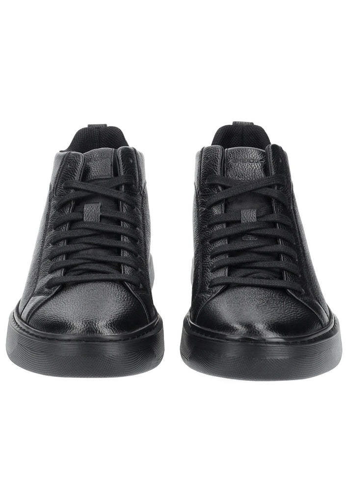 Geox Sneaker Leder/Textil Schwarz