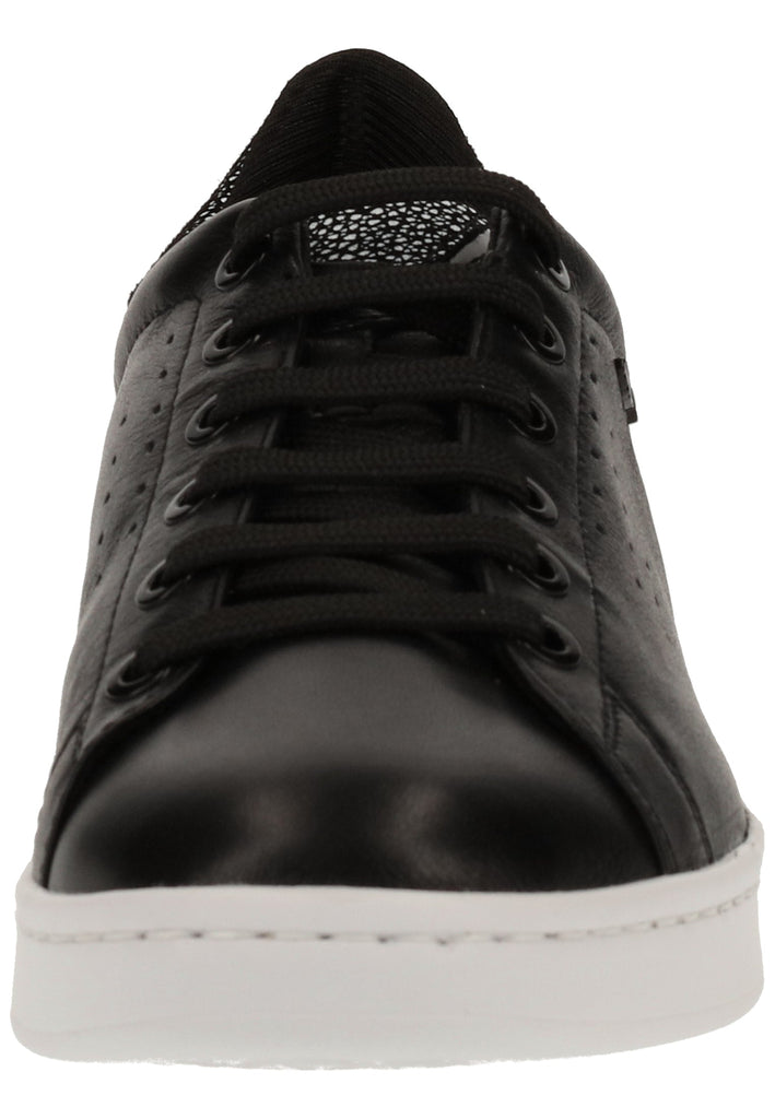 Geox Sneaker Leder/Textil Schwarz