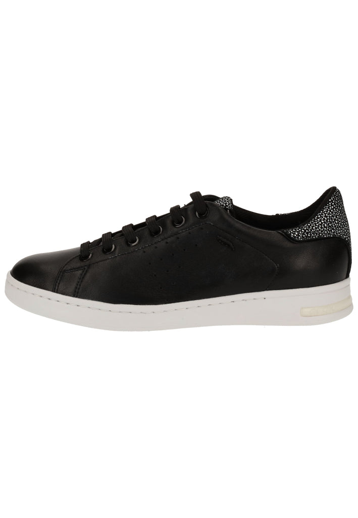 Geox Sneaker Leder/Textil Schwarz