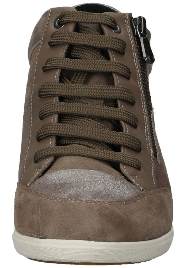 Geox Sneaker Leder/Textil Taupe