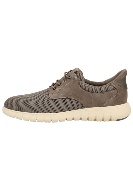 Geox Sneaker Leder/Textil Taupe