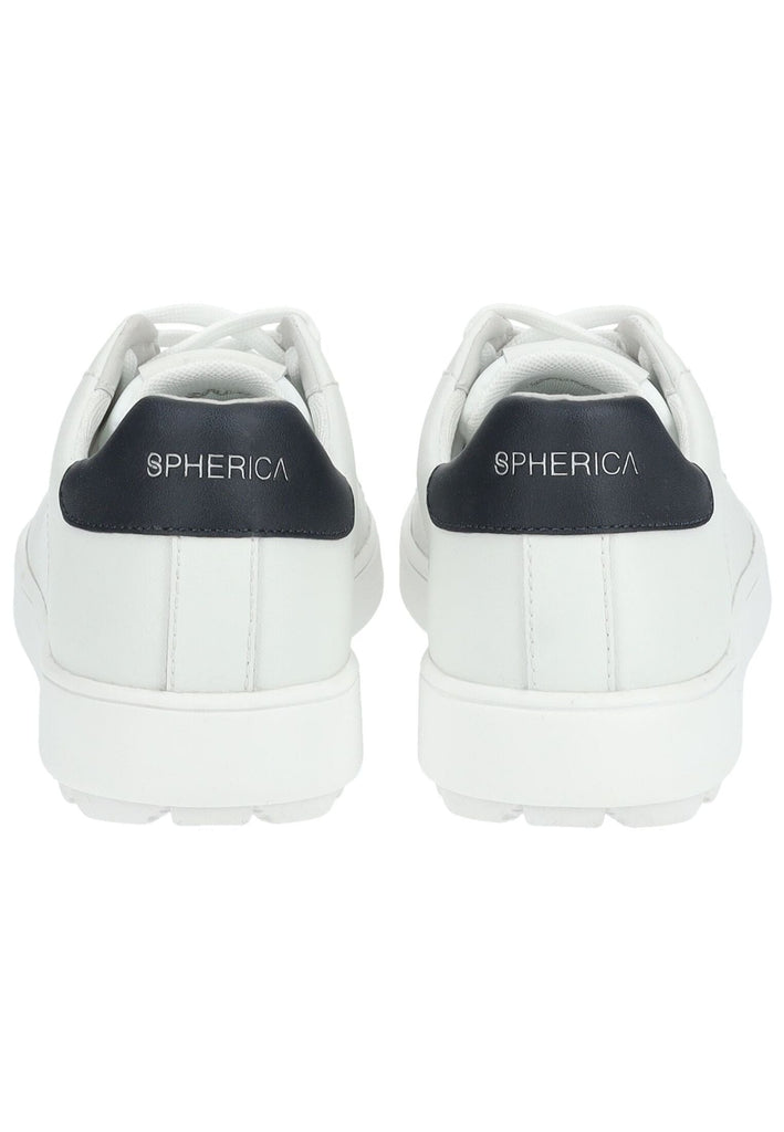 Geox Sneaker Leder/Textil Weiß/Navy