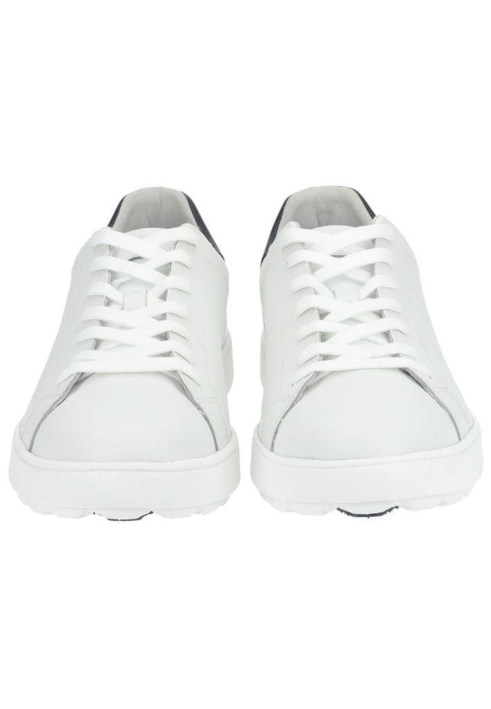 Geox Sneaker Leder/Textil Weiß/Navy