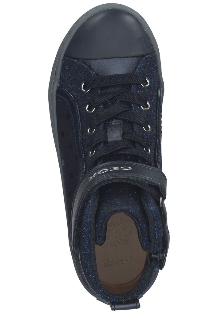Geox Sneaker Lederimitat Blau
