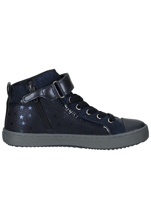 Geox Sneaker Lederimitat Blau