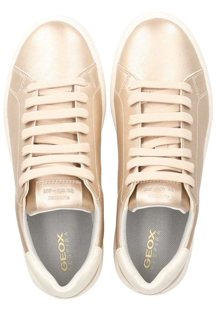 Geox Sneaker Lederimitat Gold