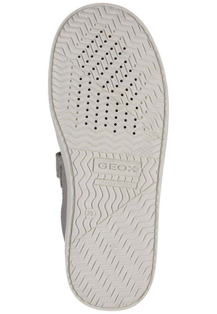 Geox Sneaker Lederimitat Grau