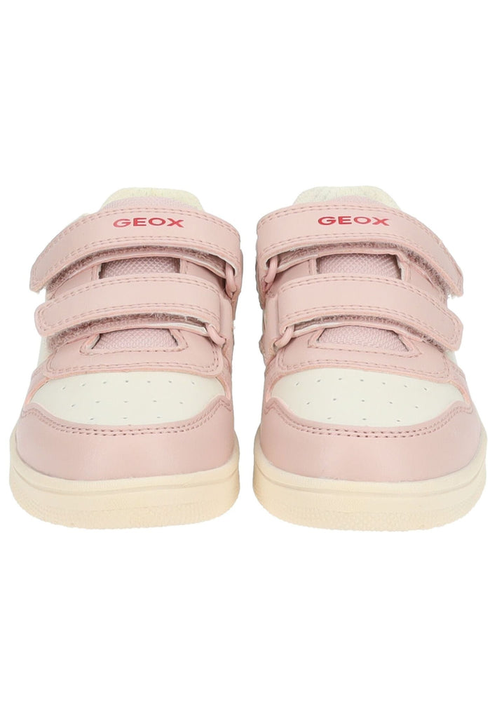 Geox Sneaker Lederimitat/Mesh Beige/Rosa