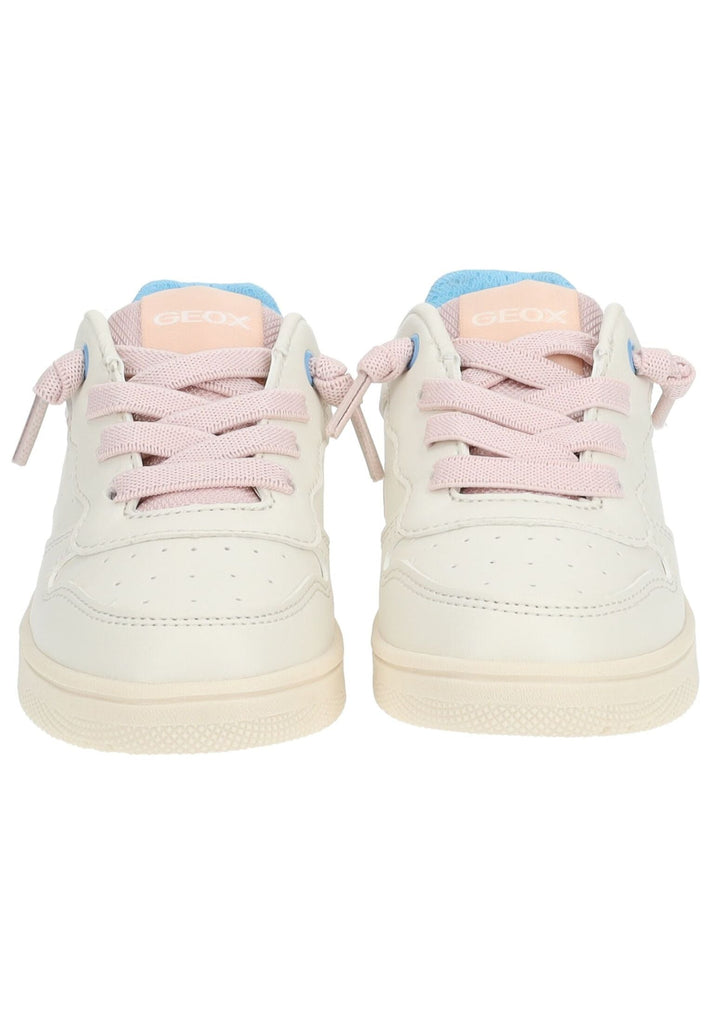 Geox Sneaker Lederimitat/Textil Beige/Rosa