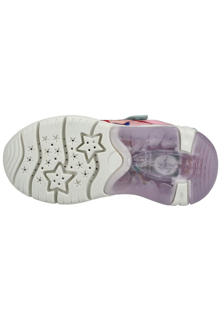 Geox Sneaker Lederimitat/Textil Blau/Multi