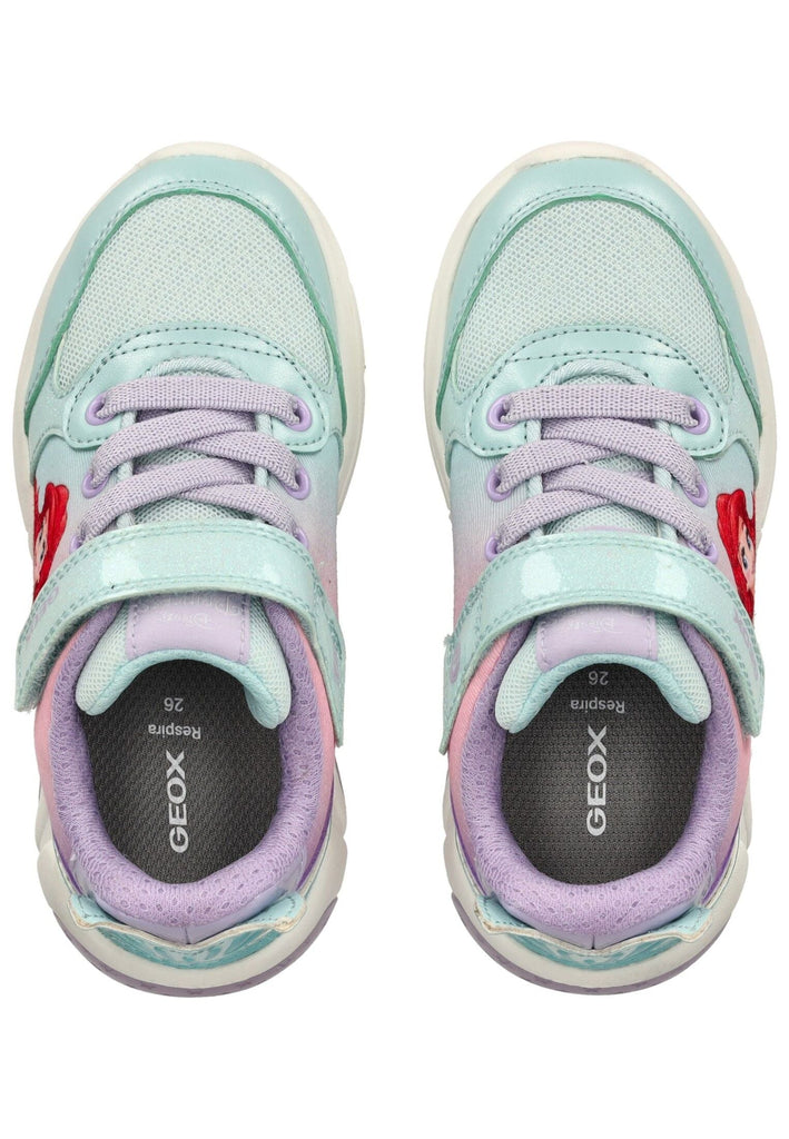 Geox Sneaker Lederimitat/Textil Blau/Multi