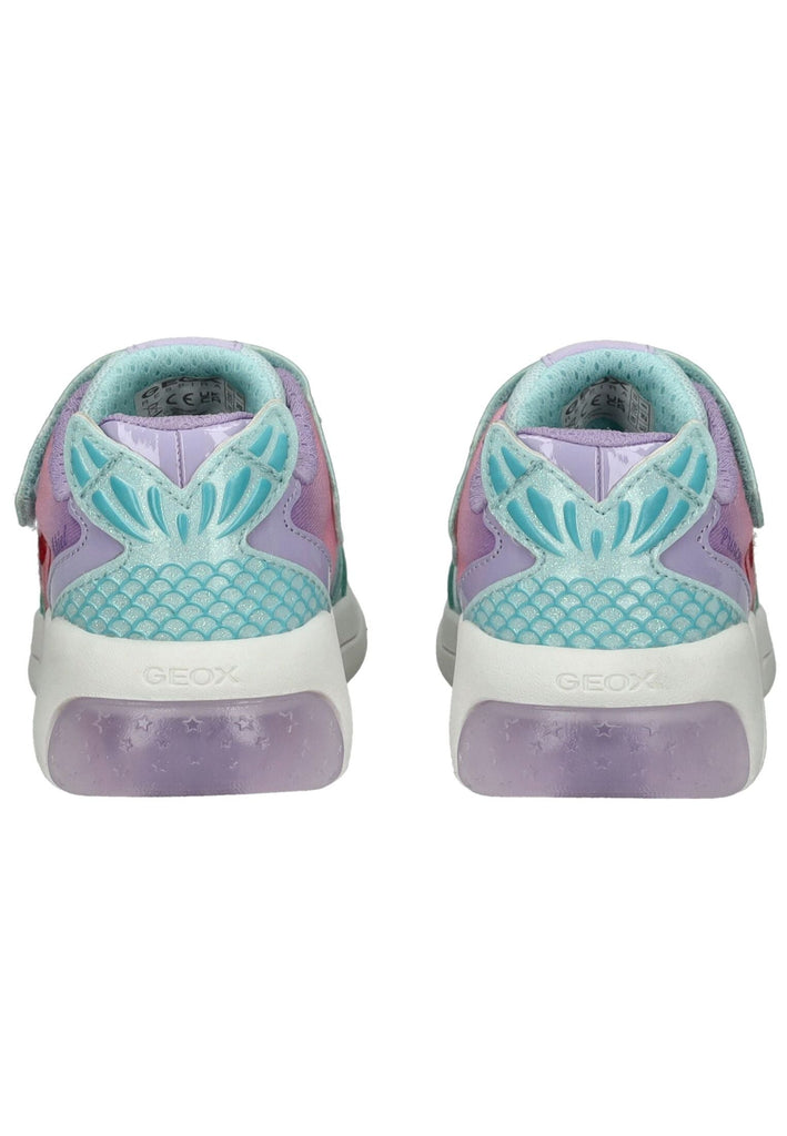 Geox Sneaker Lederimitat/Textil Blau/Multi