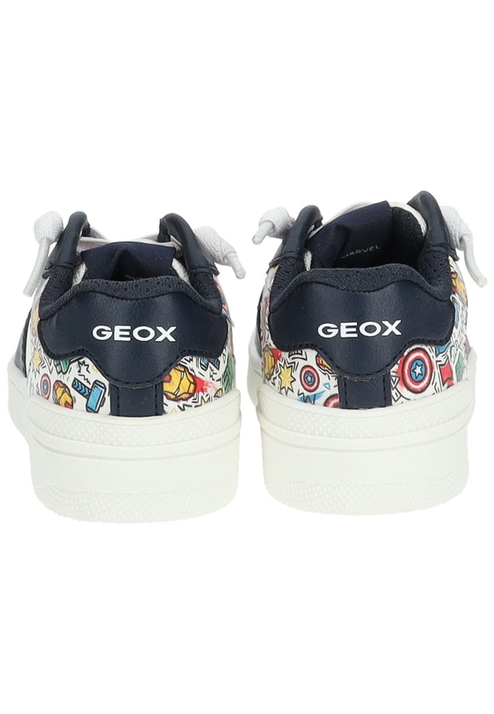 Geox Sneaker Lederimitat/Textil Blau/Multi