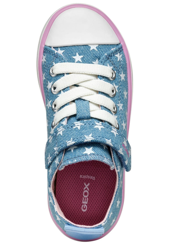 Geox Sneaker Lederimitat/Textil Denim