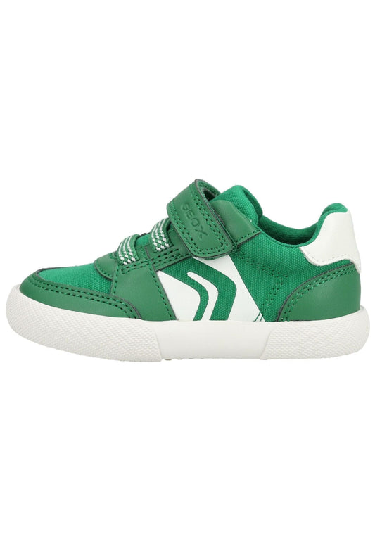 Geox Sneaker Lederimitat/Textil Grün