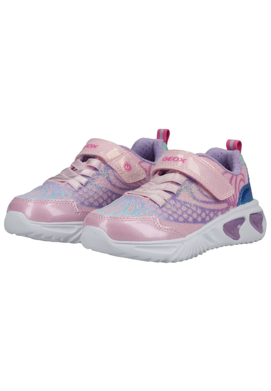 Geox Sneaker Lederimitat/Textil Lilac