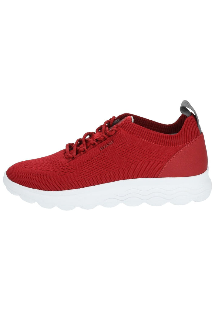 Geox Sneaker Lederimitat/Textil Rot