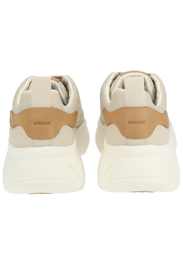 Geox Sneaker Lederimitat/Textil Sand