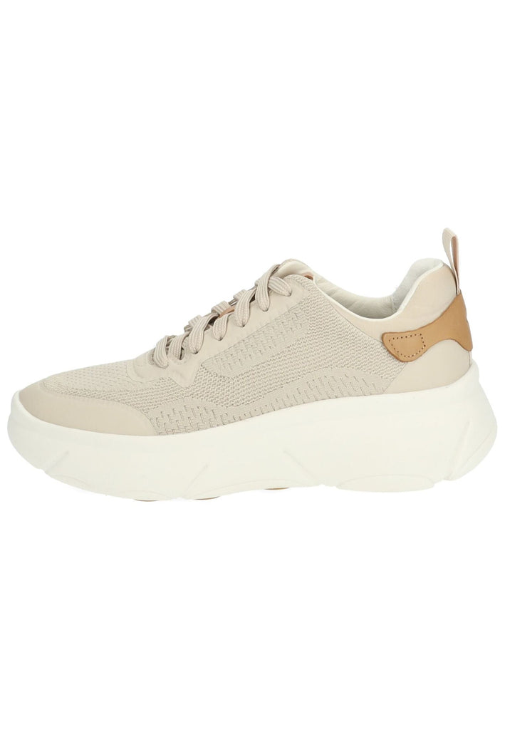 Geox Sneaker Lederimitat/Textil Sand
