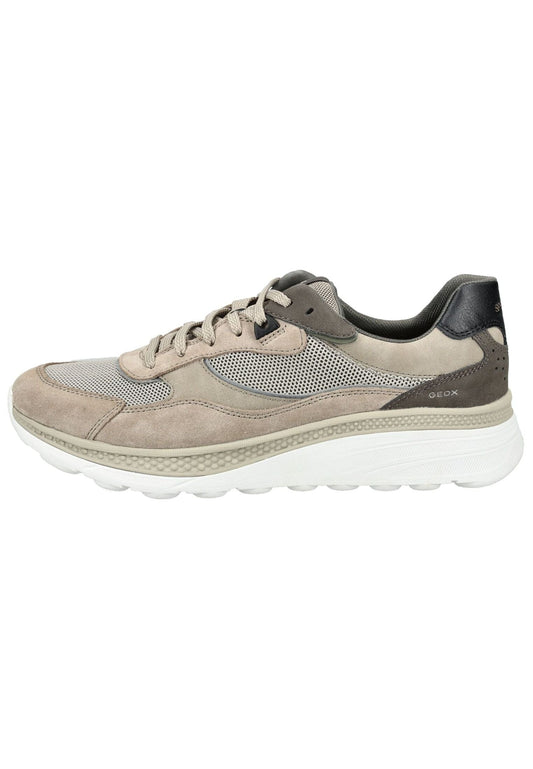 Geox Sneaker Lederimitat/Textil Sand