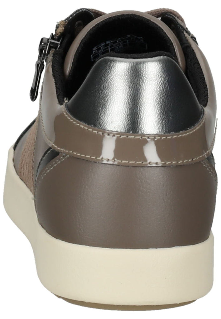 Geox Sneaker Lederimitat/Textil Taupe