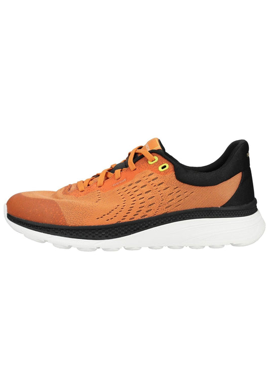 Geox Sneaker Textil Schwarz/Orange