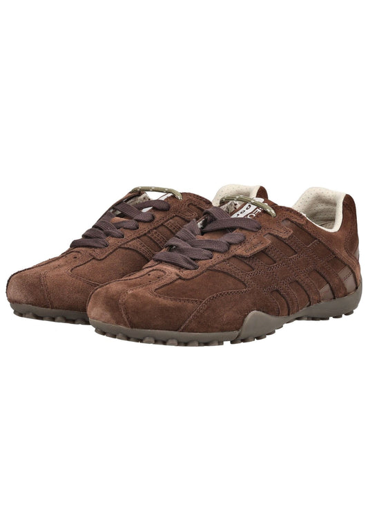 Geox Sneaker Veloursleder Dunkelbraun