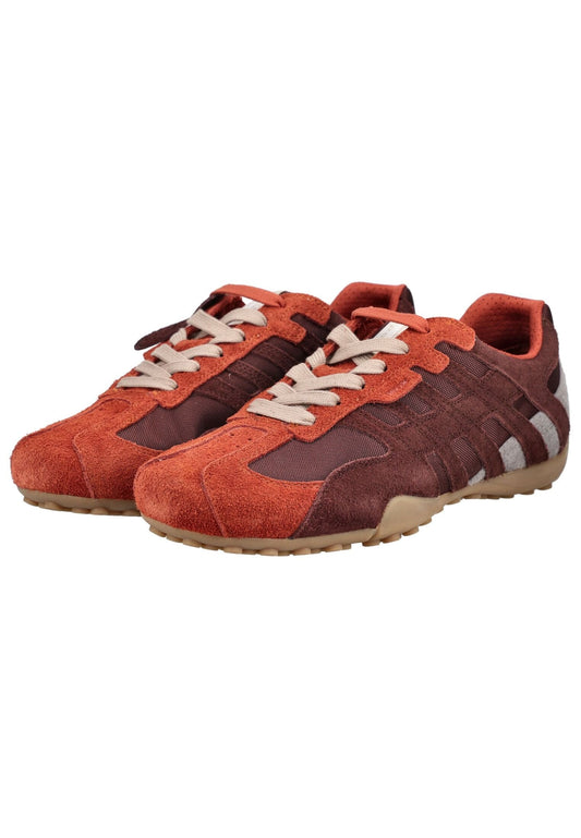 Geox Sneaker Veloursleder Rot