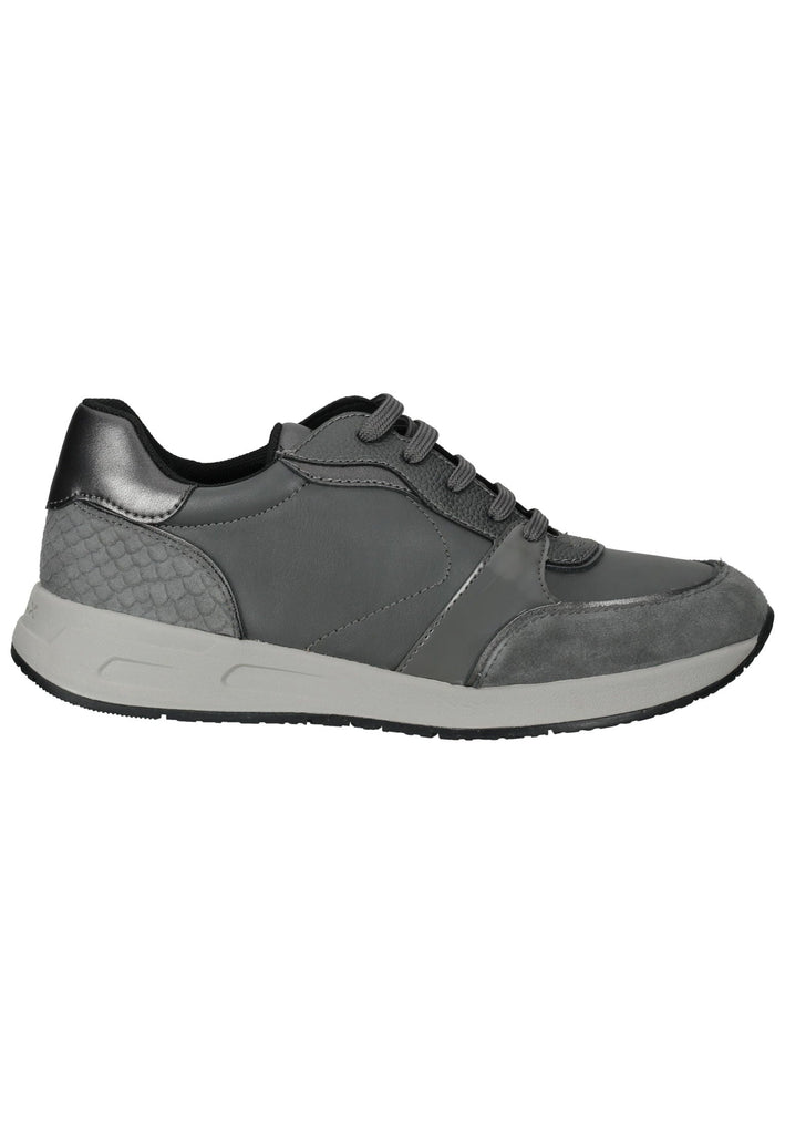 Geox Sneaker Veloursleder/Textil Dunkelgrau