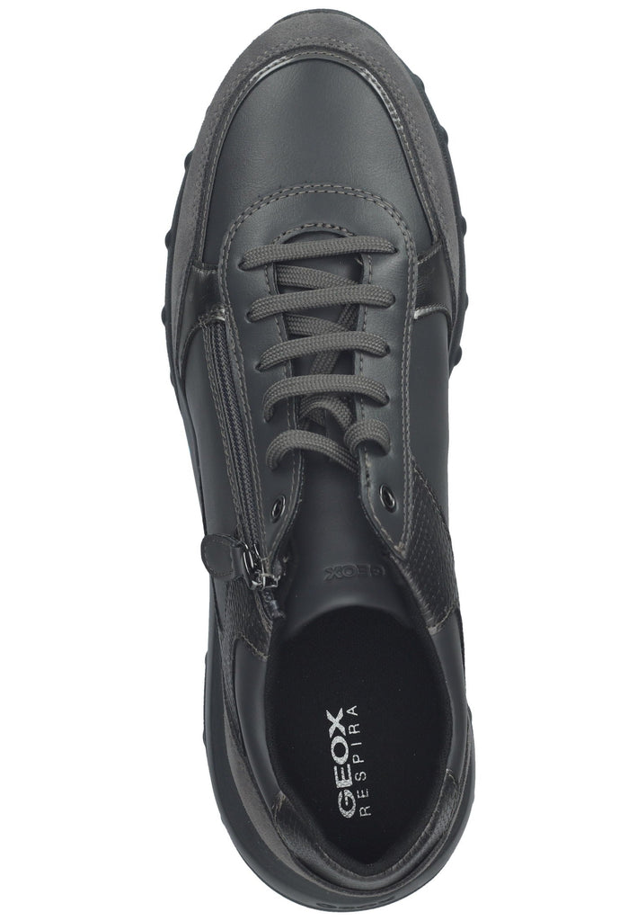 Geox Sneaker Veloursleder/Textil Dunkelgrau